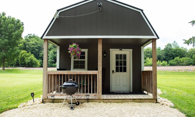 McGregor Cottage | Modern Cottage Cabin, private area with pond, fishing nearby, swimming and more