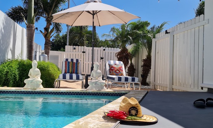 Paradera Apartment | Modern & Cozy, 1BR Apt with Private Pool