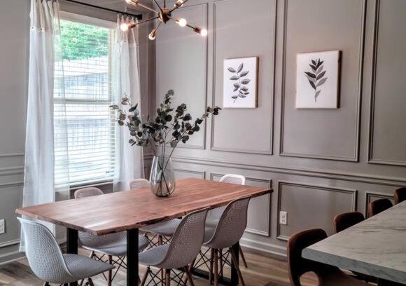 Acworth House | Modern Getaway w/ Private Firepit Backyard