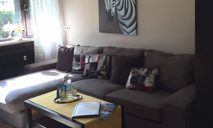 Prien am Chiemsee Apartment | Modern ground floor apartment 40m2 with a sheltered terrace
