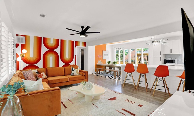 University District House | Modern Heart of Memphis Manor, Hot Tub, Game Room