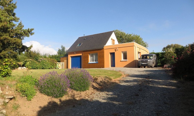 Landeda House | Modern house, quiet, very bright with garden and terraces