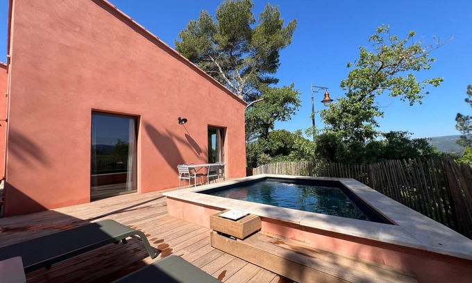 Roussillon House | Modern house with swimming pool and Mont Ventoux view