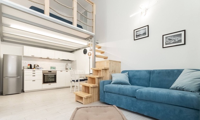 Quinto al Mare Apartment | [ Modern Loft - Genoa ] A stone's throw from the sea.