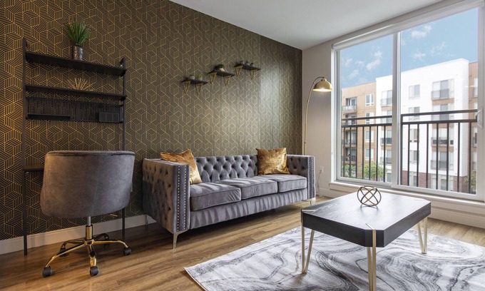 Needham Apartment | Modern Luxe Loft | Free Parking, Fast Wi-Fi, Gym