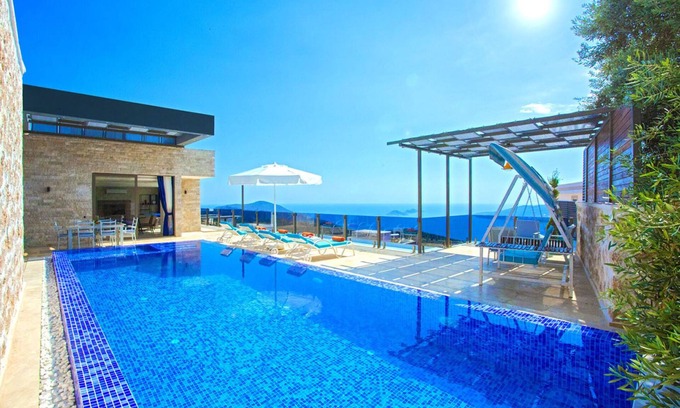 Kalkan Villa | Modern Luxury 3 bedroom Villa, Many extras plus Amazing Views
