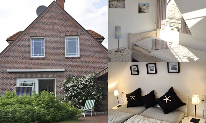 Borkum House | Modern, luxury holiday home with a large garden and terrace near the beach.