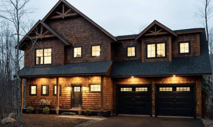Lincoln House | Modern Mountain Riverfront Luxury Home