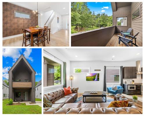 Sugar Creek House | Modern new 4BR Home near NoDa & Downtown