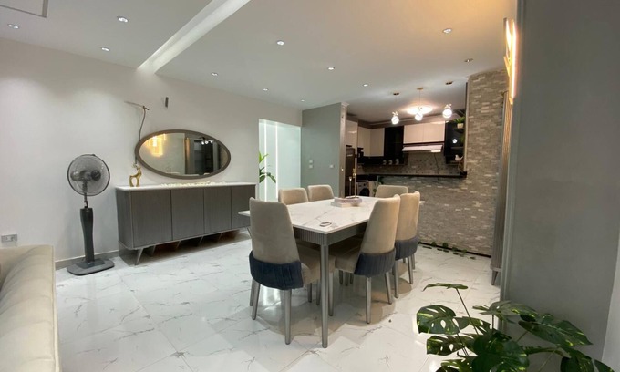 Turah Apartment | Modern newly renovated apartment with ACs in Maadi - 3 bedrooms available