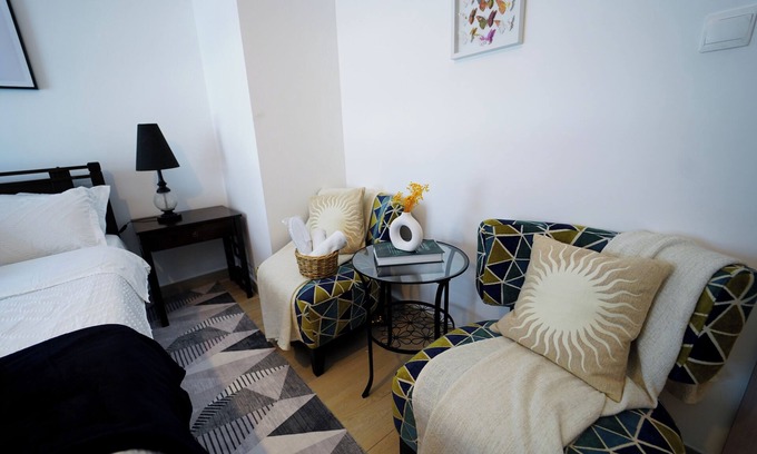 Al Raha Beach Apartment | Modern Room in a superb apartment in Watersedge with Private Bathroom.