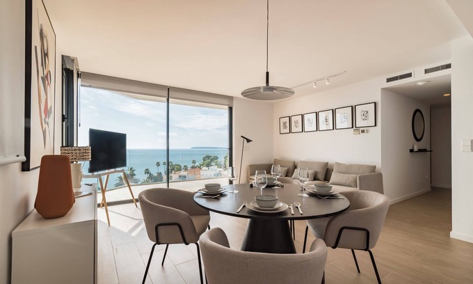 L'Albufereta Apartment | Modern sea front Lighthouse