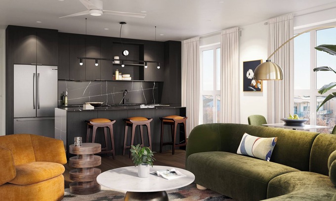 South Lamar Condo | Modern South Lamar Stay + Pool, Restaurant, Bar, Dog Park | The Code