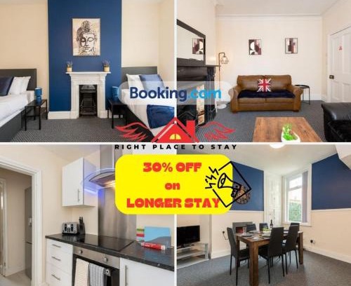Darlington Apartment | Modern - Spacious 2-Bed Apartment in Darlington Perfect for Contractors