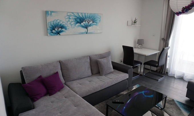 Rijeka Apartment | Modern studio apartment with a beautiful view