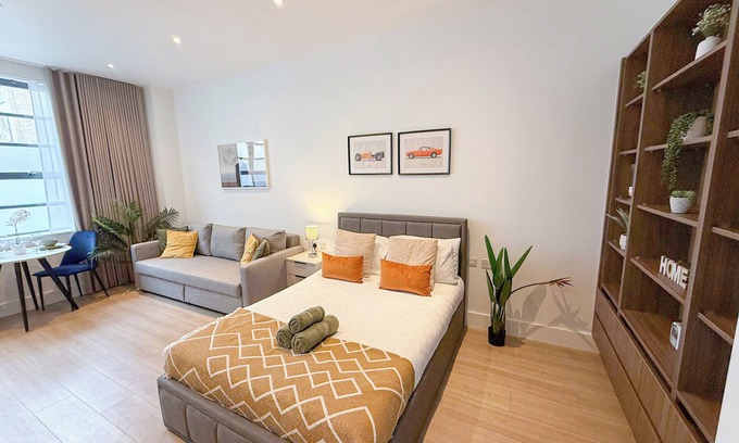 St. Johns Wood Apartment | Modern Studio flat w/WIFI & Lift near Regents Park, Marylebone, St John’s Wood
