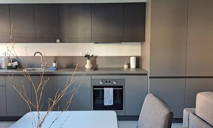 Viganello Apartment | Modern two-room apartment 15 minutes from Ciani Park (Urban 10)