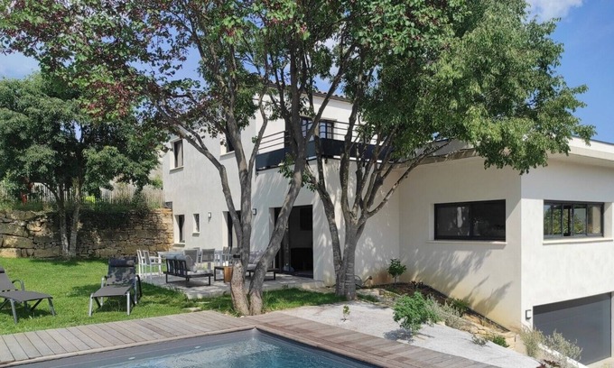 Popian House | Modern villa in a picturesque village in the heart of Hérault