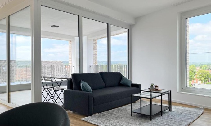 Ibbenbueren Apartment | Moderne Apartments im Herzen der Stadt I private Tiefgarage mit Ladesäulen I home2share