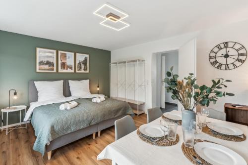 Oberdorla Apartment | Modernes 6-Betten-Apartment mit Balkon und Parkplatz - zentrale Lage