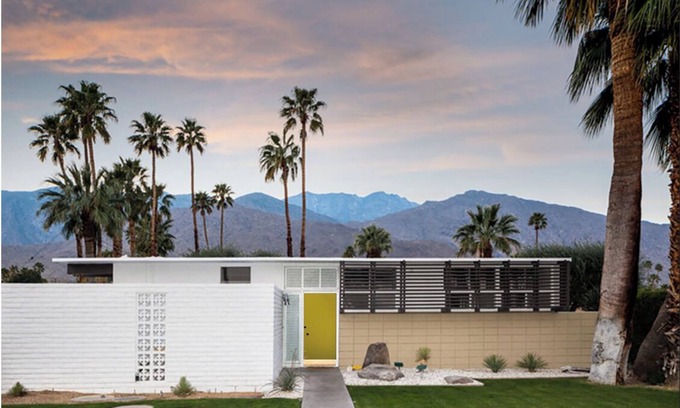 Twin Palms House | Modernism Rediscovered. William Krisel Designed Julius Shluman Published House