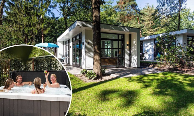 Lunteren Ski Chalet | ✓ Module Special at Landgoed de Scheleberg ✓ Holiday home for 4 persons ✓ Located in Lunteren (Gelderland) ✓ Holiday park on the Veluwe ✓ Book directly through the park