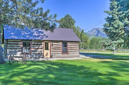 Hamilton House | Montana Retreat Original Hamilton Log Cabin!