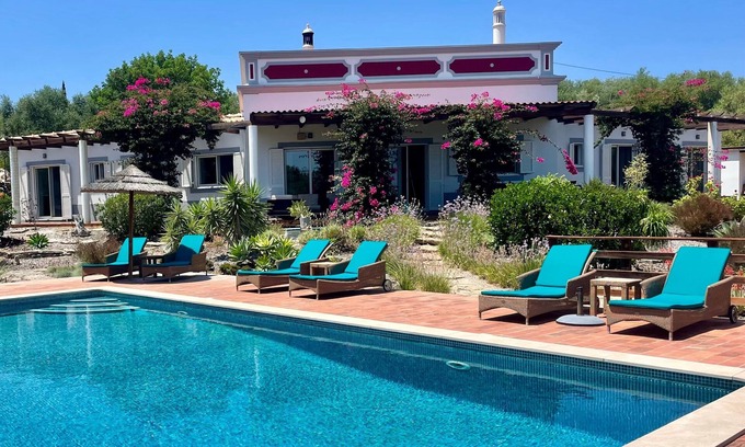 Calicos Villa | Monte Calicos. Private, Individual Design Villa. Solar Heated Salt Water Pool,