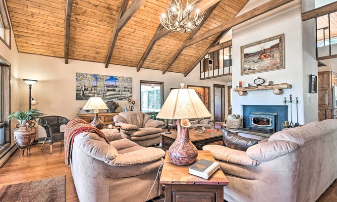 Angel Fire Cabin | Monte Verde Lake Lodge w/Hot Tub: 4 Mi to Ski