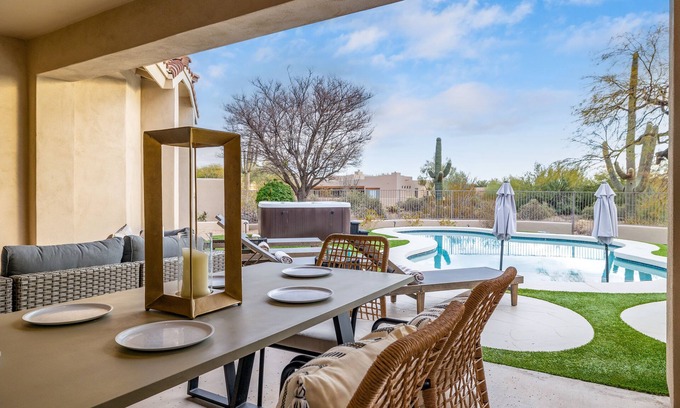 Pinnacle Peak Vistas III Villa | Montoya by AvantStay | Pool, Putting Green, Views