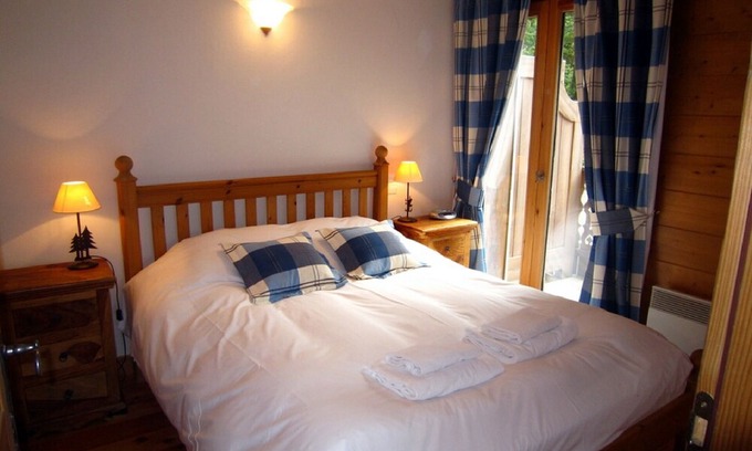 Montroc Apartment | MontrocB - 3 bedroom apartment, calm setting with spectacular Mont Blanc views