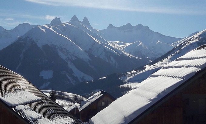 Saint-Jean-d'Arves Apartment | Mountain apartment 8 pers. great view