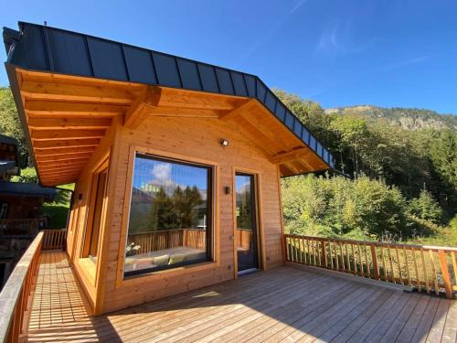 Les Houches Ski Chalet | Mountain Cabin - vue montagne - 4 personnes