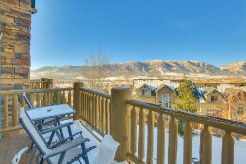 Eden Apartment | Mtn-View Gem Near Skiing and Golf in Eden!