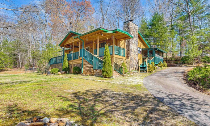 Murphy Cabin | Murphy Cabin w/Deck, Grill & Private Pond!