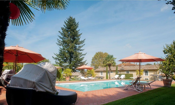 SantʼAndrea di Compito Villa | My Rental Homes - Villa La Fattoria with private pool and garden over 300 sqm