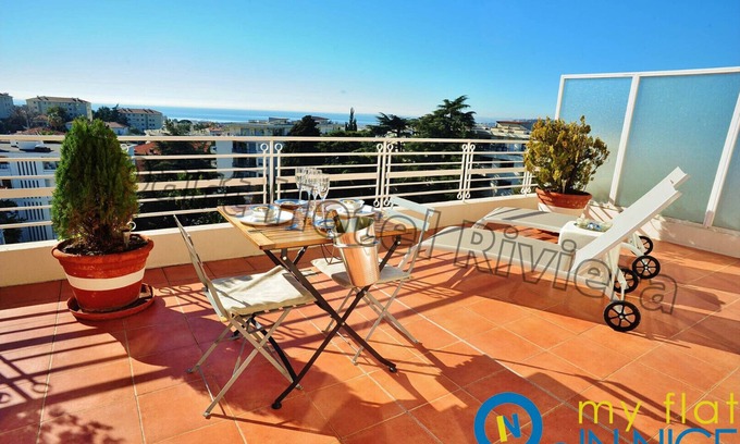Cimiez Apartment | My Terrace of the lOft - Sea View