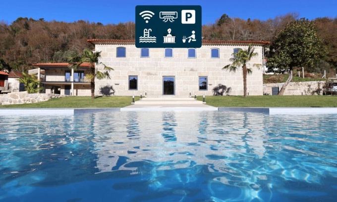 Vieira do Minho Apartment | MyStay - Casa d'Henrique | Superior Apt Pool View