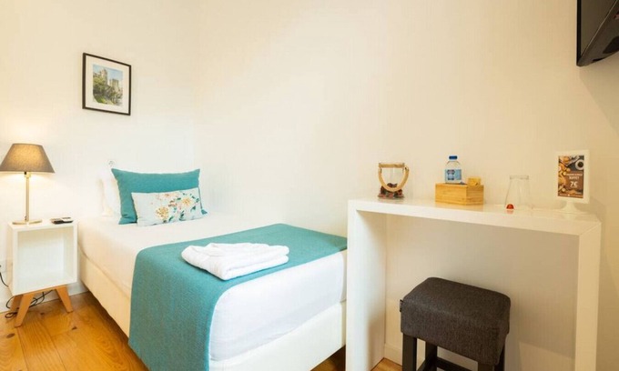 Centro / Baixa Hotel | MyStay - Porto Batalha habitación individual con balcón