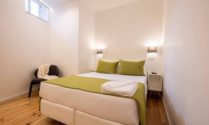Centro / Baixa Hotel | MyStay - Porto Batalha habitácion económica doble en el centro histórico