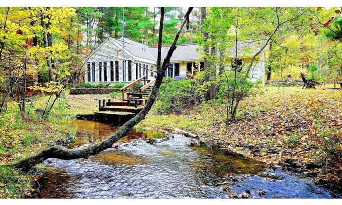 Mesick Cottage | Nature Lover's Retreat: 10 wooded acres along a babbling creek