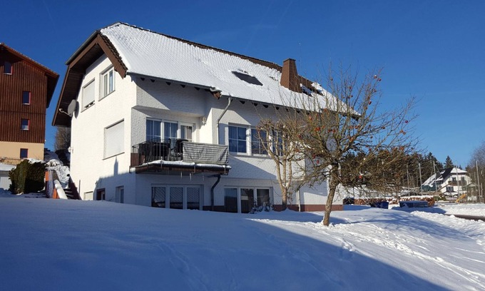 Hellenthal Apartment | Naturpark Eifel, modern apartment with 2 bedrooms and distant views