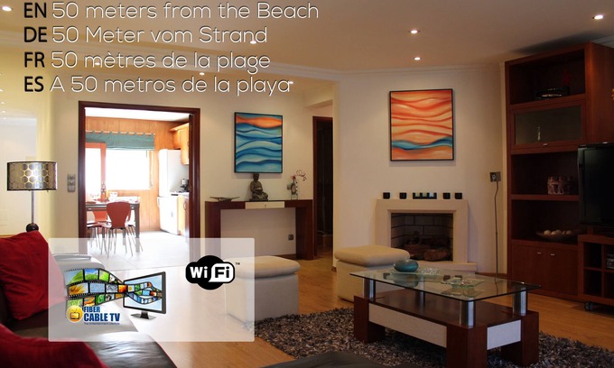 Nazare Apartment | Nazare - 3-bedroom apartment, 50 meters from the beach! FREE WIFI