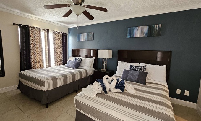 Florida Central Atlantic Coast Apartment | Near Disney Universal Orlando First Floor Condo