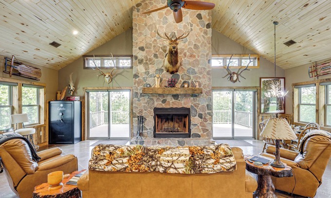 Carter Cabin | Near Hiking & Snowmobile Trails: Wabeno Cabin!