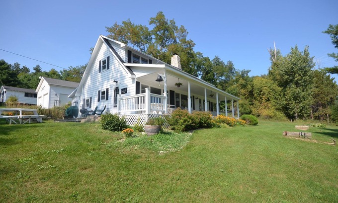 Rapid City House | Near Torch Lake. Home w/guest cabins for family retreat. Dogs ok
