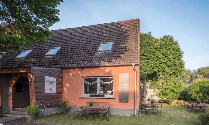 Ludershagen Cottage | Near Zingst: Schmidt's Gasthof - double room (small, external bathroom)