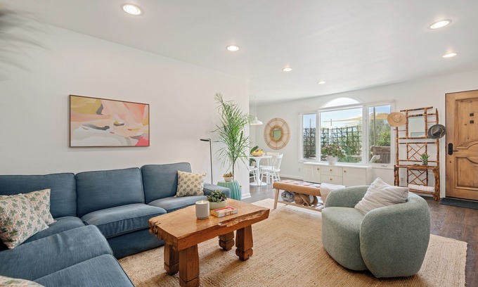 Santa Barbara Apartment | NEW 1BD 1BA + Bonus Room - Serenity Between Mountains and Sea!