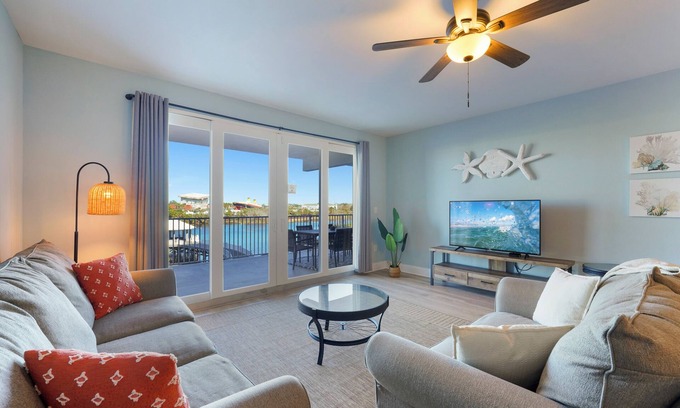 Panama City Beach Condo | New! 3BR, Laketown Wharf #212 -Low Floor