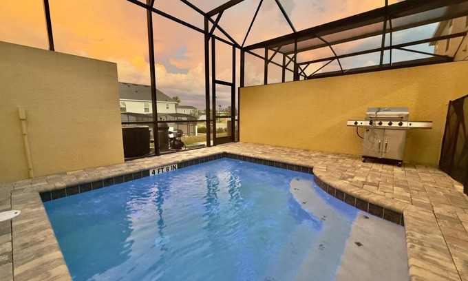 Florida Central Atlantic Coast House | New 4BR Home at Solara Resort – Near Disney with Sunny Pool & Clubhouse Access